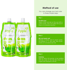 Original Apple Hair Color 96 | Ammonia-Free (2x 500ml)