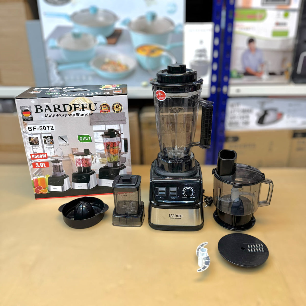 Bardefu 6-in-1 3L Powerful Blender Set