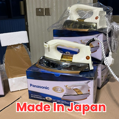 Panasonic Dry Iron 1000W - Non-Stick Soleplate, Swivel Cord